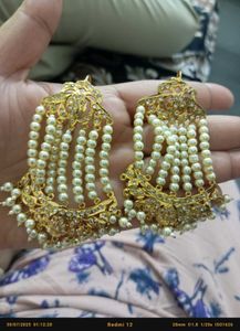 Real Jadaui Hyderabad Pearl Earring