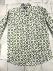 Printed Casual Shirt For Man