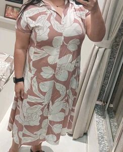 Floral Print Dress Cotton