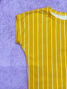 Yellow Striped Tshirt