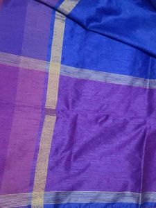 Royal Blue Saree..with Blouse
