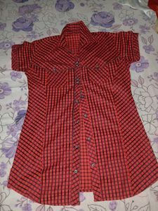 Red & Black Checked Shirt