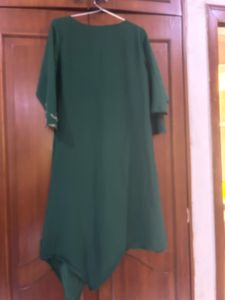Emerald Green Embellished Dress