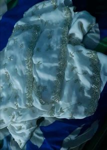 Beautiful pistol set full hand work saree