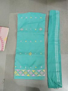 Teal Dress Material