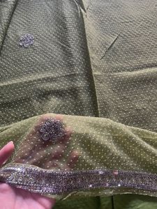 Cutdana Work Heavy Saree