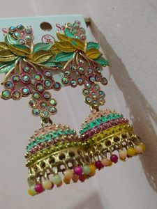 Cute Earings For Women #festivesNavratri
