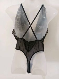 Black Lace Bodysuit