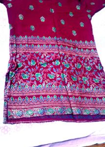 Maroon kurti