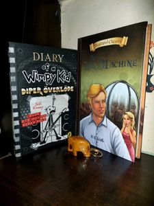 Wimpy Kid Dairy And The Time Machine.
