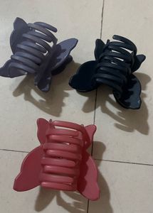 Set Of 3 Claw Clips For Hair Butterfly 🦋
