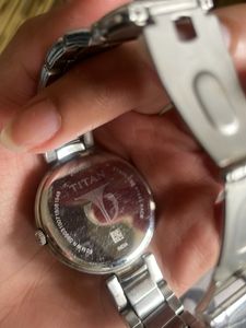 Titan Ladies Silver Watch