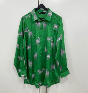 🦓 WILDLY CHIC ZARA ZEBRA SHIRT! 💚