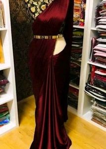 Alisha Fashionable SareesName: Alisha Fashionable SareesSaree Fabric: Satin SilkBlouse: