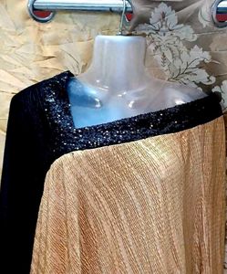 Embellished Drop Shoulder Kaftan Gown