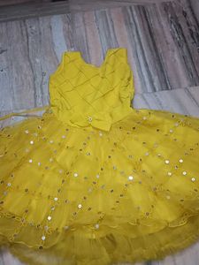 Yellow Party Dress