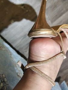 Rose Gold Pencil Heels