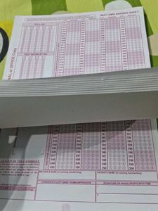 NEET OMR Answer Sheet