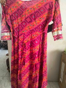 Pink Embroidered Kurta Set