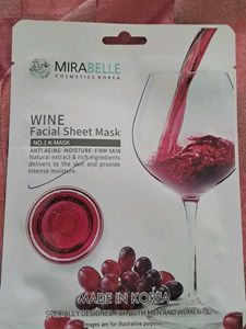 Mirabelle Korean Facial Mask. (PACK of 6)