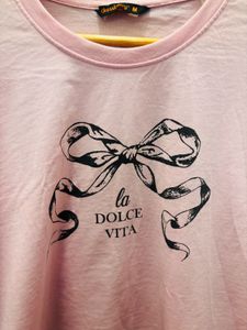 Pink &#39;La Dolce Vita&#39; Tee