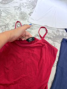 Colorful Cami Tops - 3 Pack