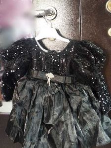 Sparkly Black Party Dress