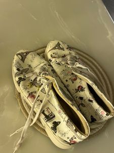 Parisian Print Casual Shoes