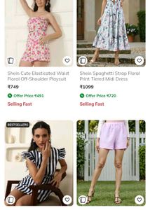 SHEIN coupon 2000 Rs Full usable