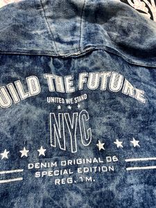 Distressed Demin Jacket