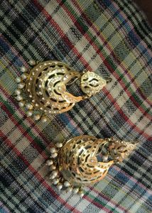 Punjabi Earrings With Mangtika