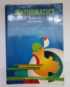 R.D. SHARMA Mathematics Class 8