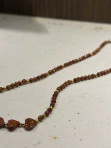 Brown Heart Shiny Chain✨