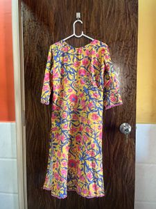 34 bust Floral Print Kurta for women