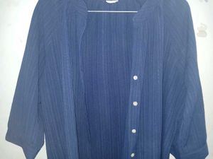 Blue Button-Down Shirt