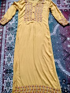 Yellow Kurti