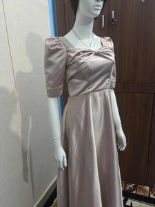 Elegant Satin Maxi Dress