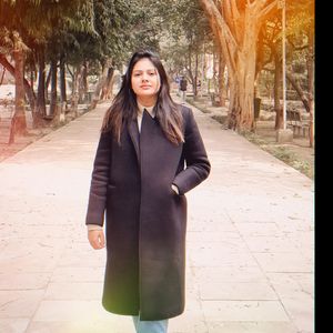 Black Overcoat With Side Pockets