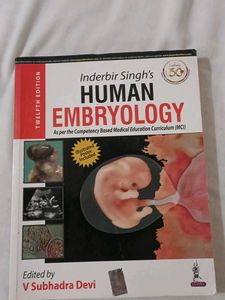 Human Embryology Book