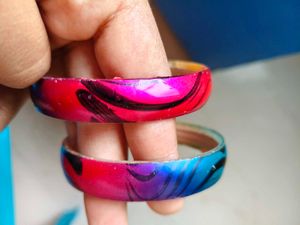 Set of 2 Colorful Bangles