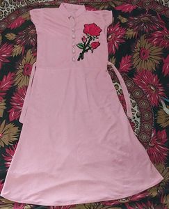 Pink Patchwork Kurti