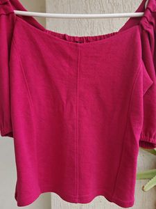 Pink Casual And Party Top