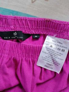 Purple Casual Leggings