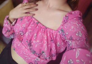 Blouson Crop Top