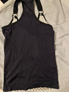 Polka Dot Halter Neck Top
