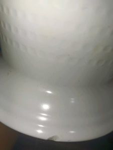 White Melamine Serving Dish with Spoon