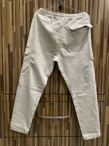 White Cargo Pants