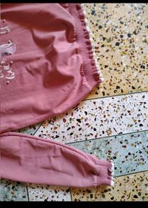 PINK Korean Sweatshirt Top