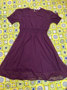 Dark Purple Dress