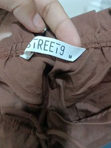 Brown Crop Top